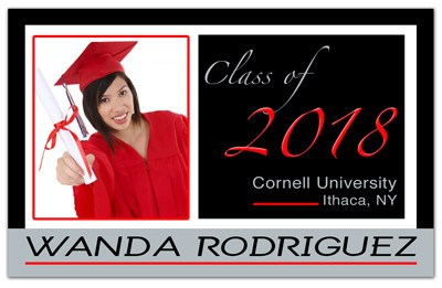 Graduation Magnets Personalized | Borders | MAGNETQUEEN