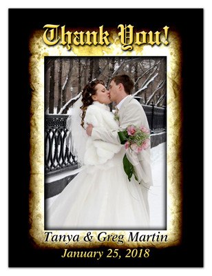 Wedding Thank You Magnets | Thank You | MAGNETQUEEN