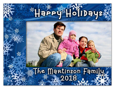 Holiday Photo Magnets | Snowy Holiday