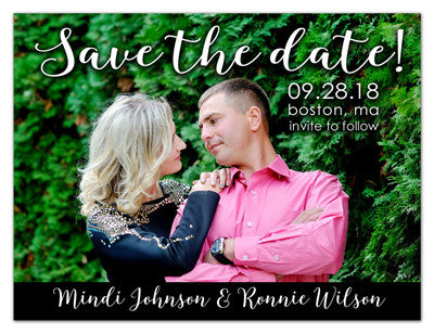 Save The Date Photo Magnets | Fun Love | MAGNETQUEEN