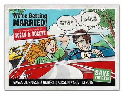 Unique Save The Date Magnets | Our Journey | MAGNETQUEEN