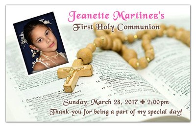 1st Holy Communion Magnet | Bible Girl | MAGNETQUEEN