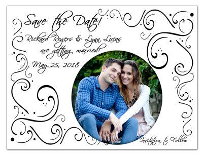 Wedding Photo Magnets | It's Time | MAGNETQUEEN