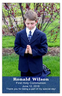 1st Holy Communion Magnets | Transparency Boy | MAGNETQUEEN