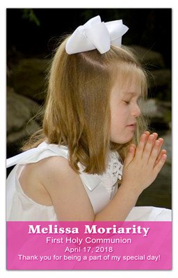 First Holy Communion Magnet | Transparency Girl | MAGNETQUEEN