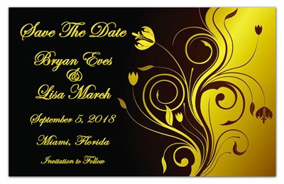 Save the Date Magnets | Golden Moment