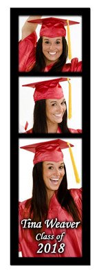 Graduation Magnets | Photo Booth On Black | MAGNETQUEEN