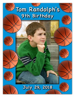 Personalized Magnet Favor | Basketball Star | MAGNETQUEEN