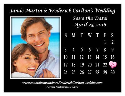 Wedding Calendar Save The Date Magnets | Month | MAGNETQUEEN