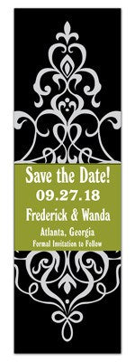 Wedding Save The Date Photo Booth | Damask On Green