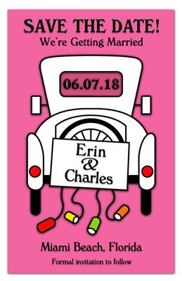 Save the Date | Car Cans